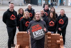 Shelter Scotland staff campaigning to end social housing
